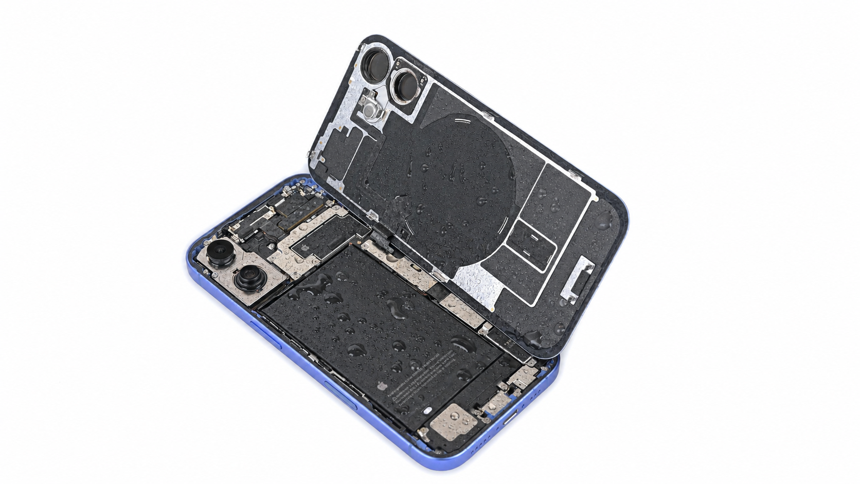 Water damaged iPhone repair and inspection